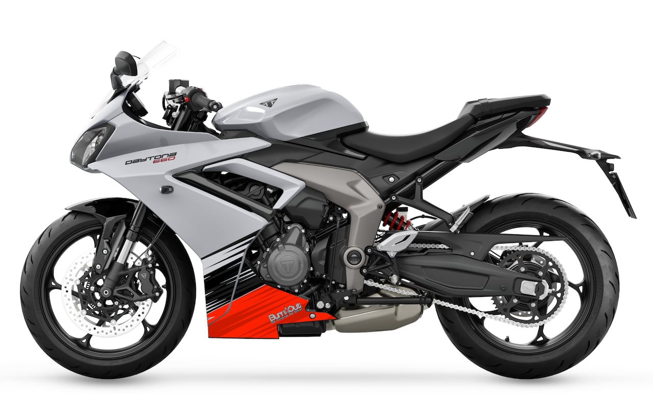 DAYTONA 660 - Bas de carénage  (2024+)