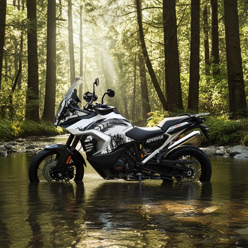 Kit Déco Stickers KTM 1290 Super Adventure S & R (2021-2024) — Burn-Out-Design