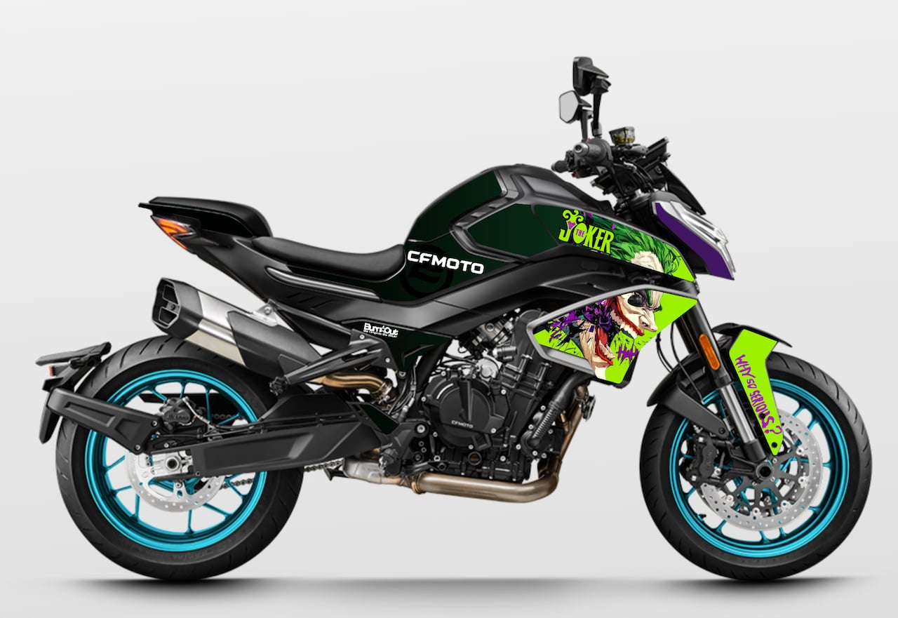 Kit Déco CF Moto 800 NK (2023+) – Stickers Naked Bike