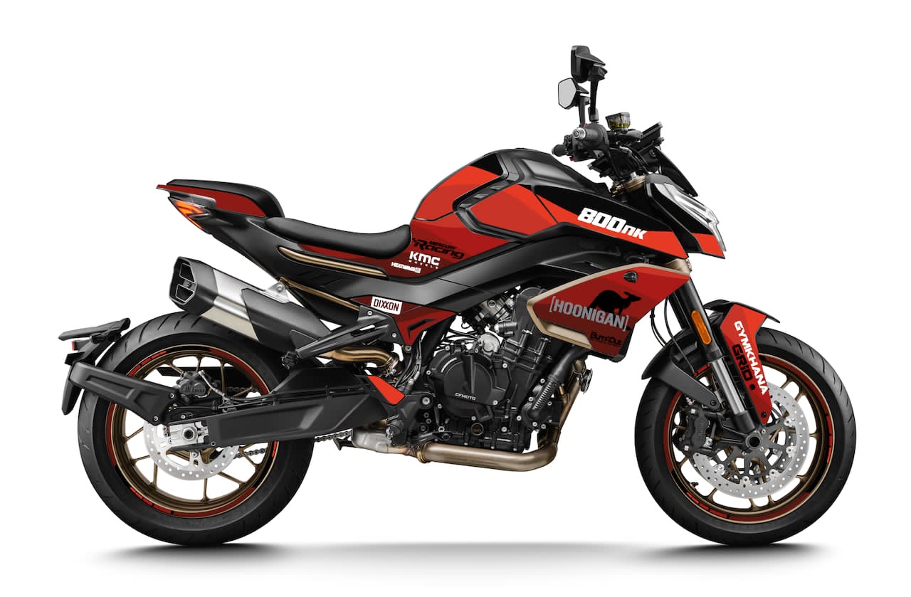 Kit Déco CF Moto 800 NK (2023+) – Stickers Naked Bike