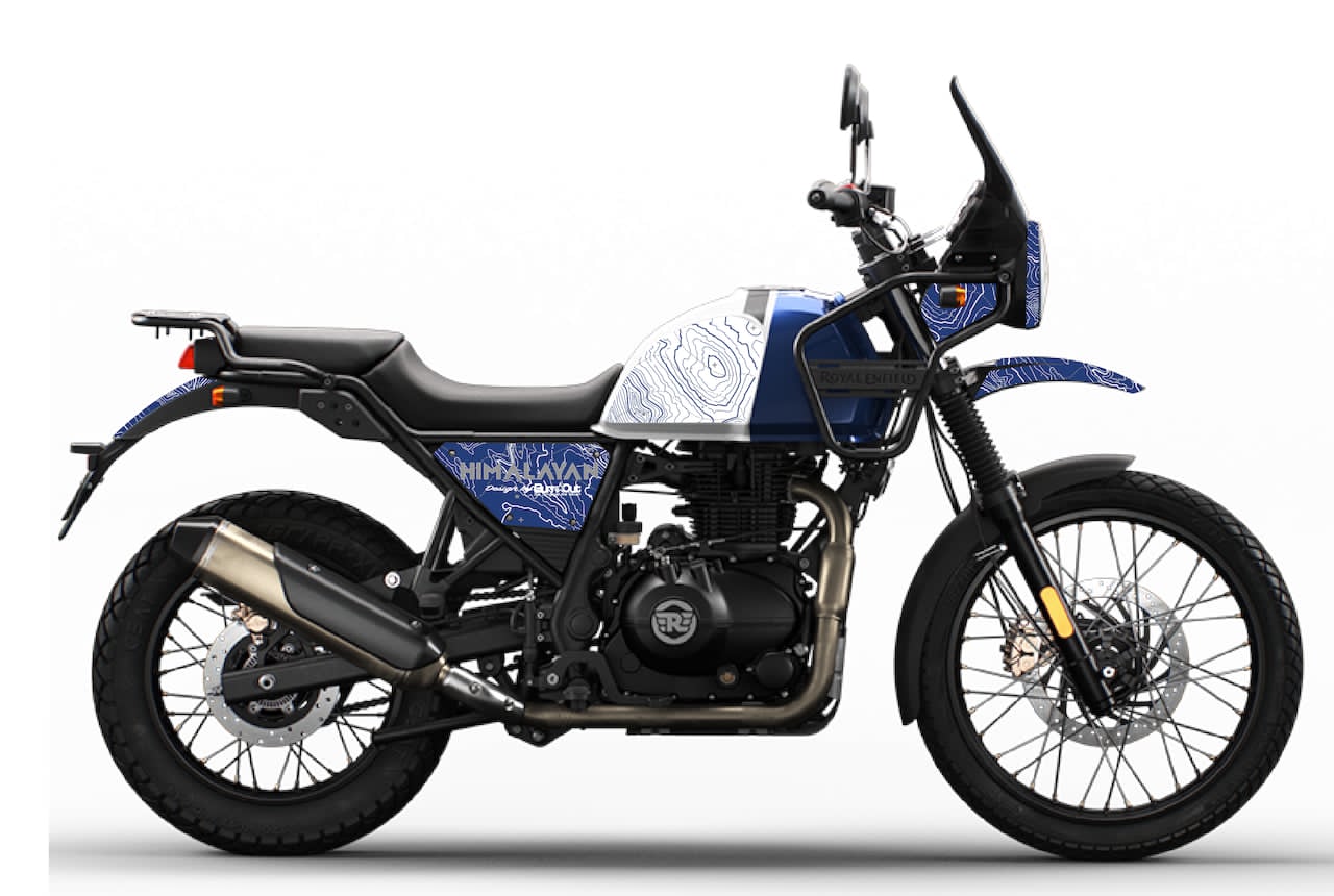 Kit Déco Royal Enfield Himalayan 410 (2016-2023) – Stickers Premium Made in France
