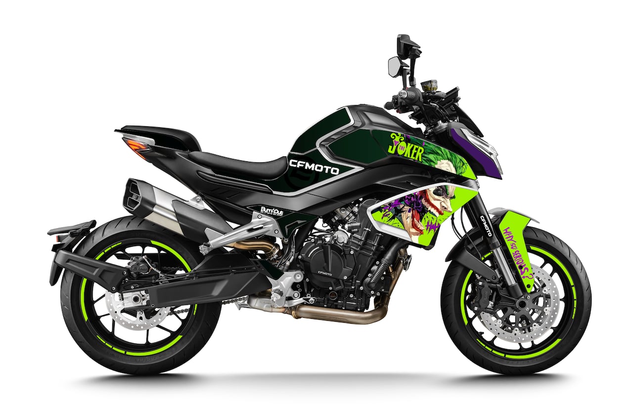 Kit Déco CF Moto 800 NK (2023+) – Stickers Naked Bike