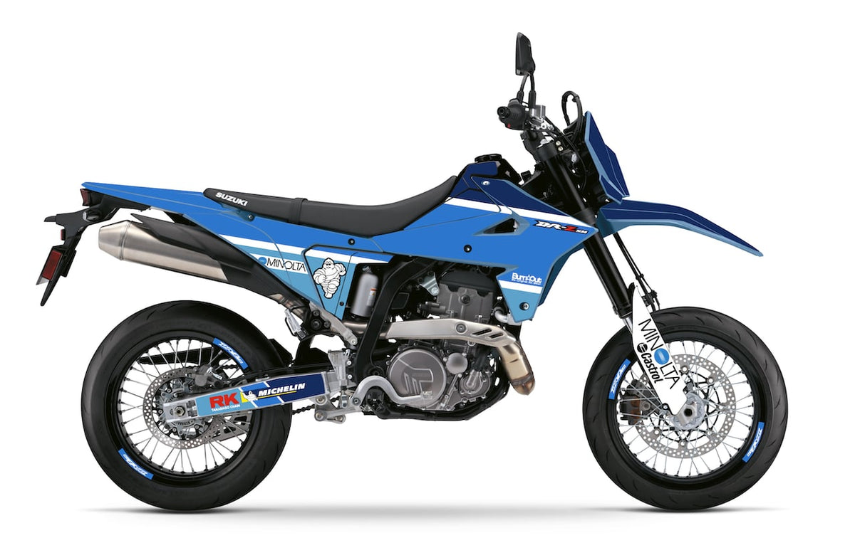Kit Déco Suzuki DR-Z4S / DR-Z4SM (2024+) – Stickers Trail & Supermotard