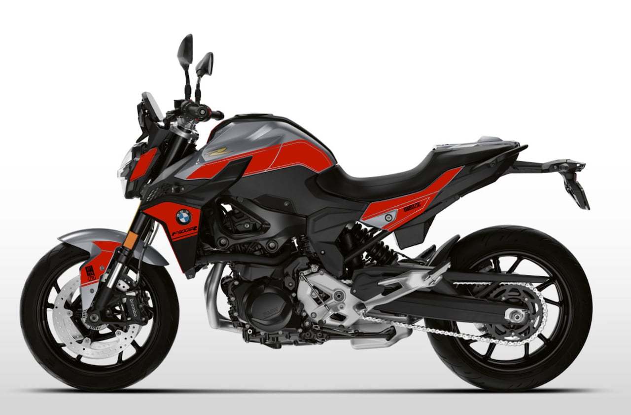 Kit Déco BMW F900R Design PREMIUM 719 (2020-2025+) – Stickers Moto | Burn-Out Design