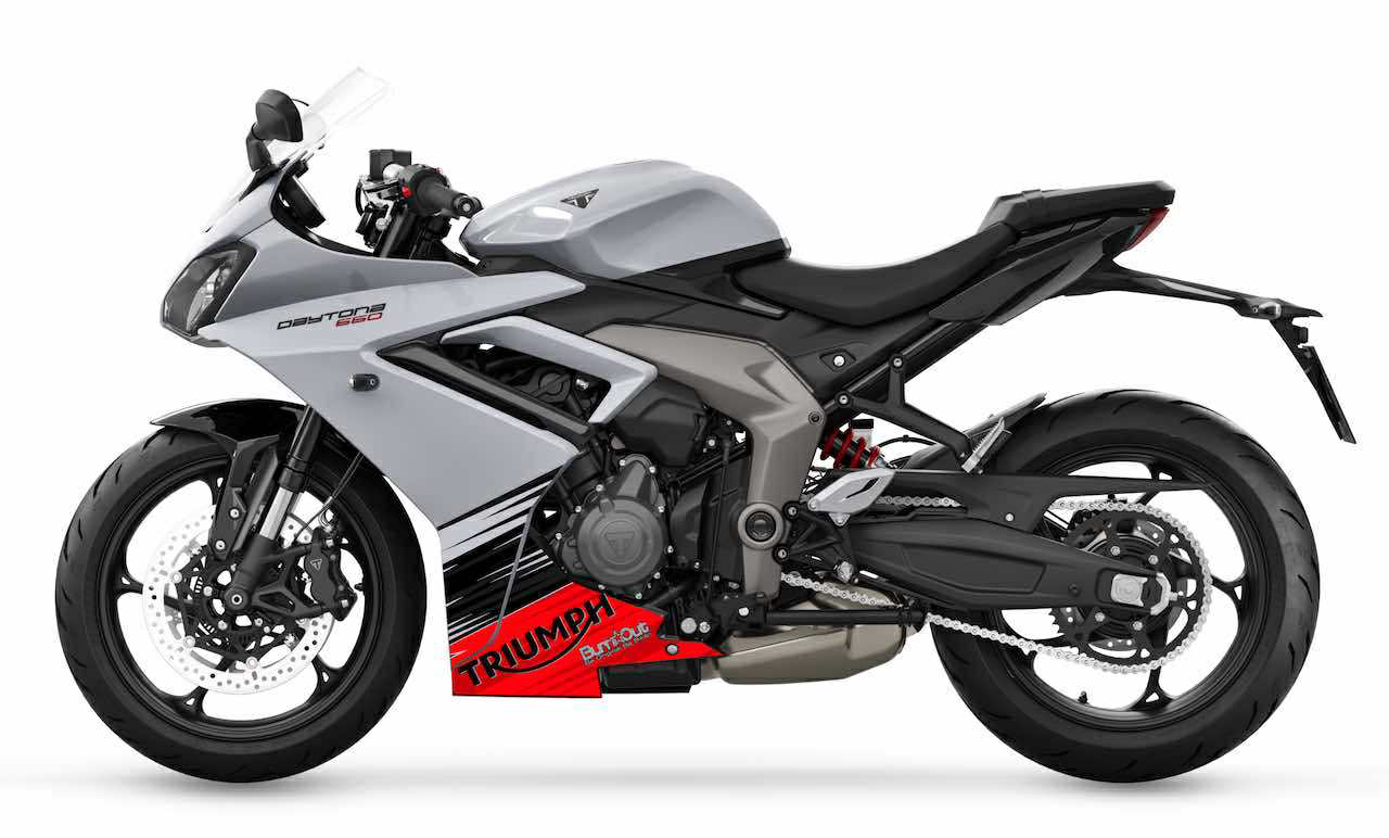 TRIUMPH DAYTONA 660 - Bas de carénage  (2024+)