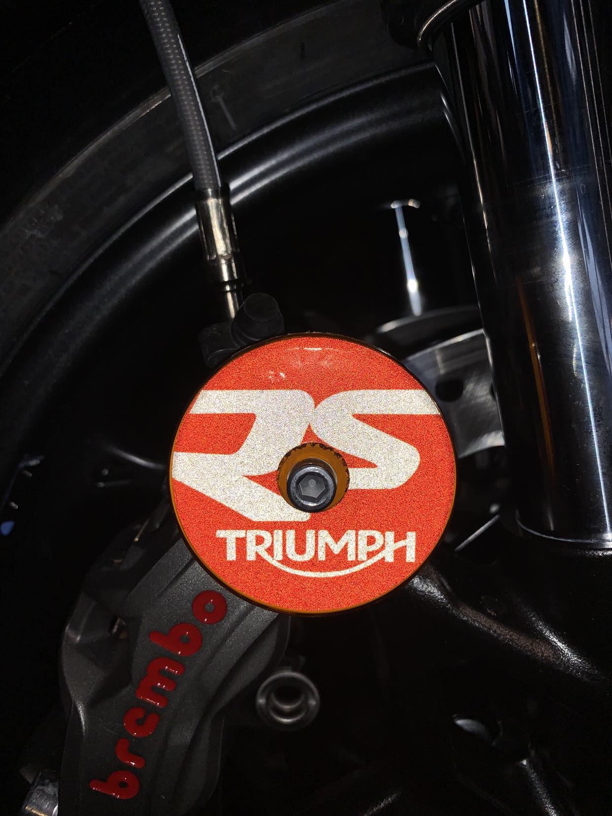 Stickers (x2) pour Catadioptres TRIUMPH