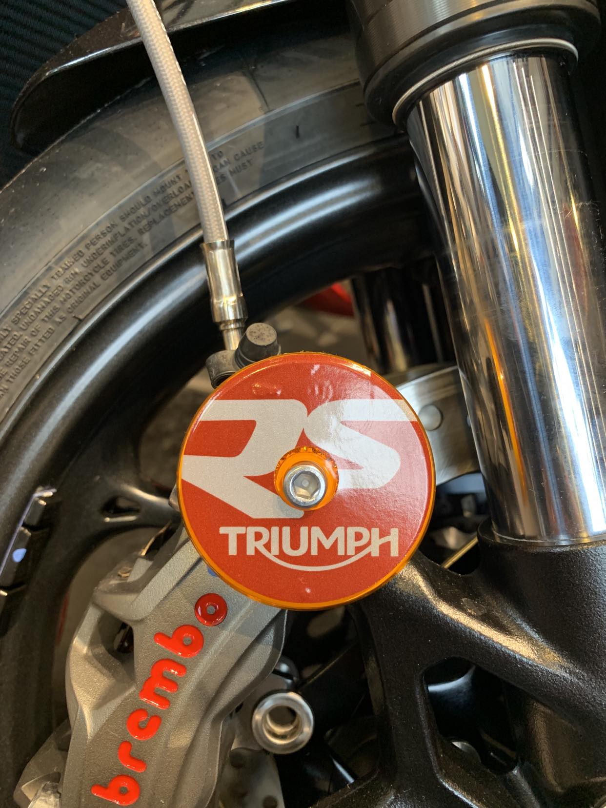 Stickers (x2) pour Catadioptres TRIUMPH