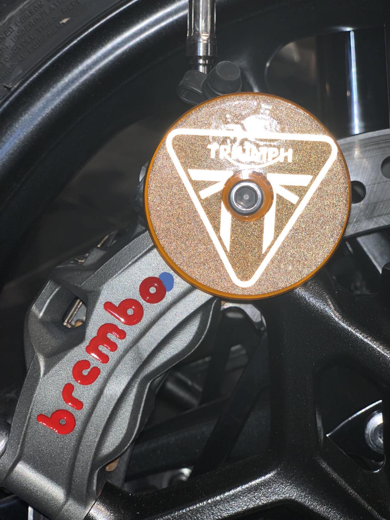 Stickers (x2) pour Catadioptres TRIUMPH