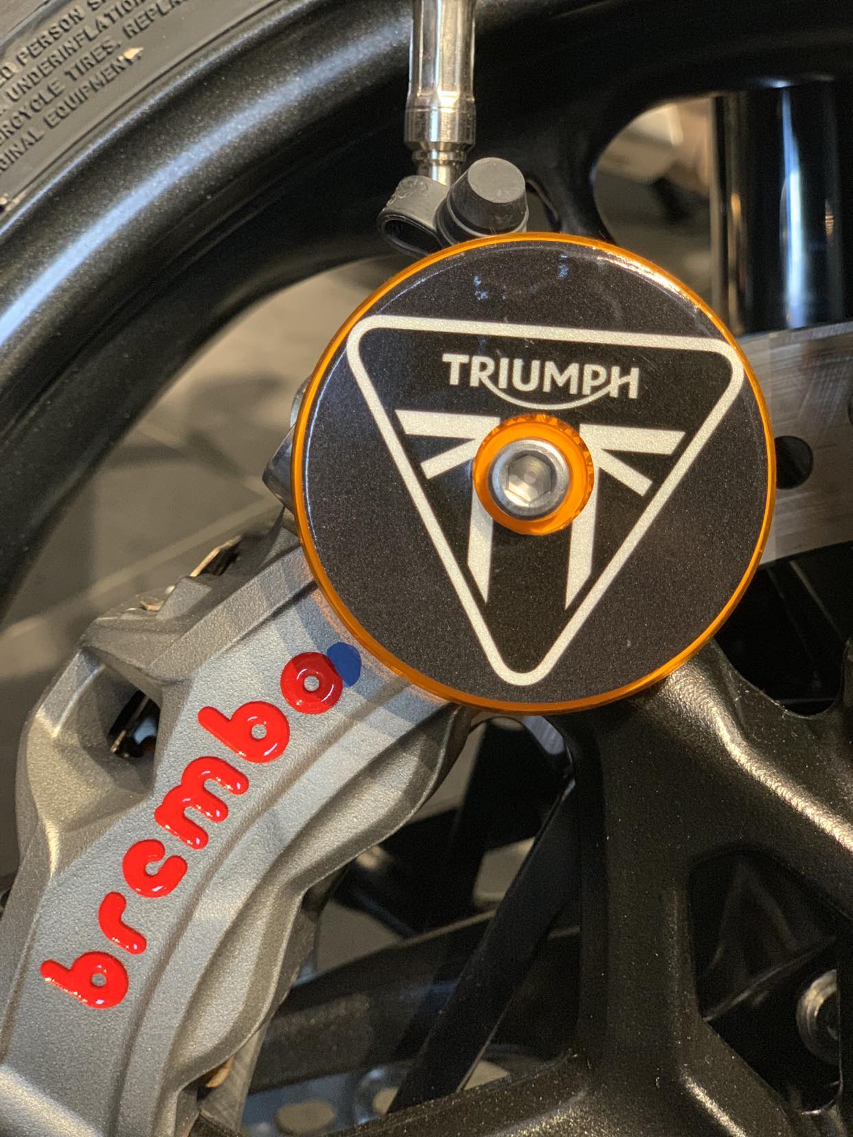 Stickers (x2) pour Catadioptres TRIUMPH