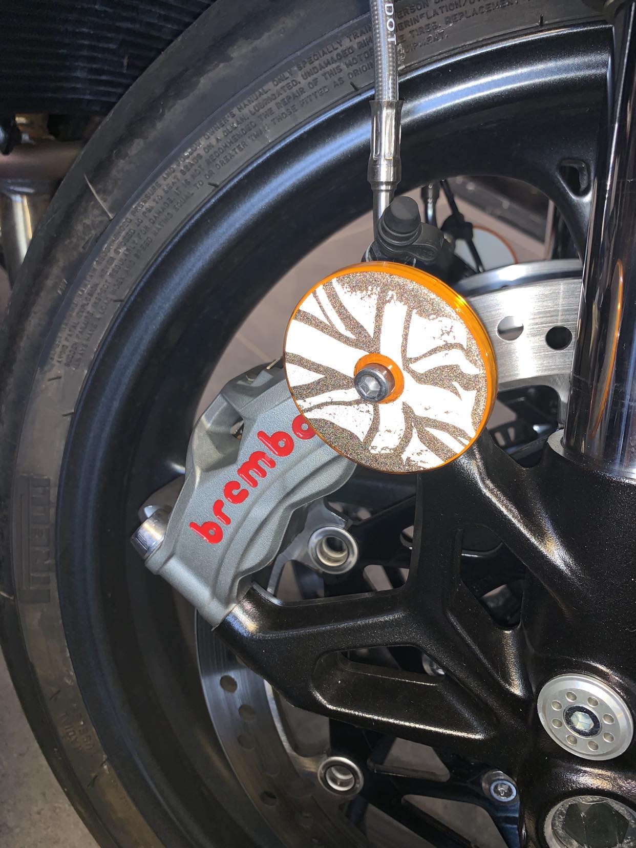 Stickers (x2) pour Catadioptres TRIUMPH