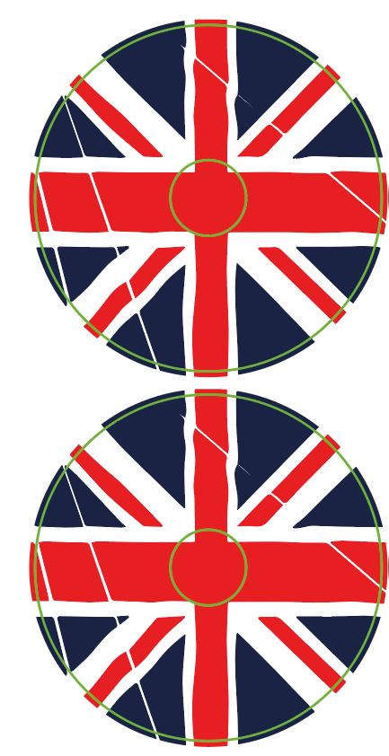 Stickers (x2) pour Catadioptres TRIUMPH