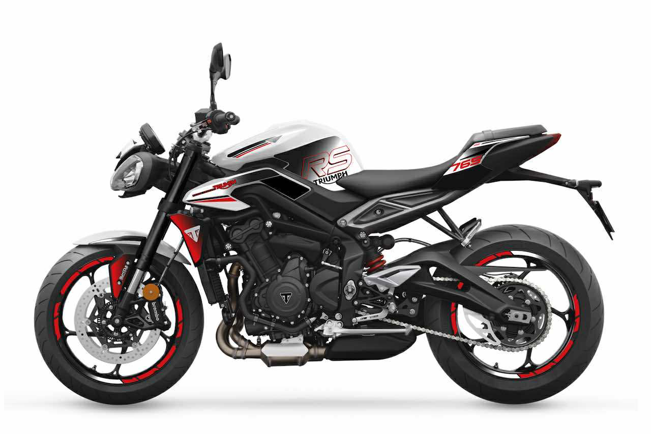TRIUMPH STREET TRIPLE RS (et R)  2023+   MOTO 2 ou FROST