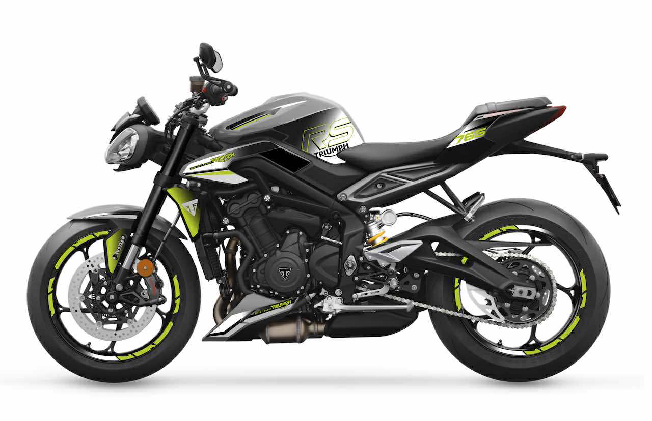 TRIUMPH STREET TRIPLE RS (et R)  2023+   MOTO 2 ou FROST
