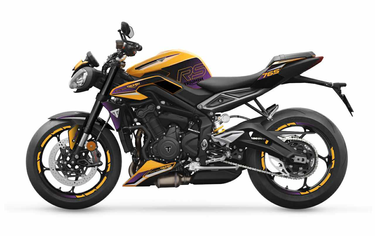 TRIUMPH STREET TRIPLE RS (et R)  2023+   MOTO 2 ou FROST