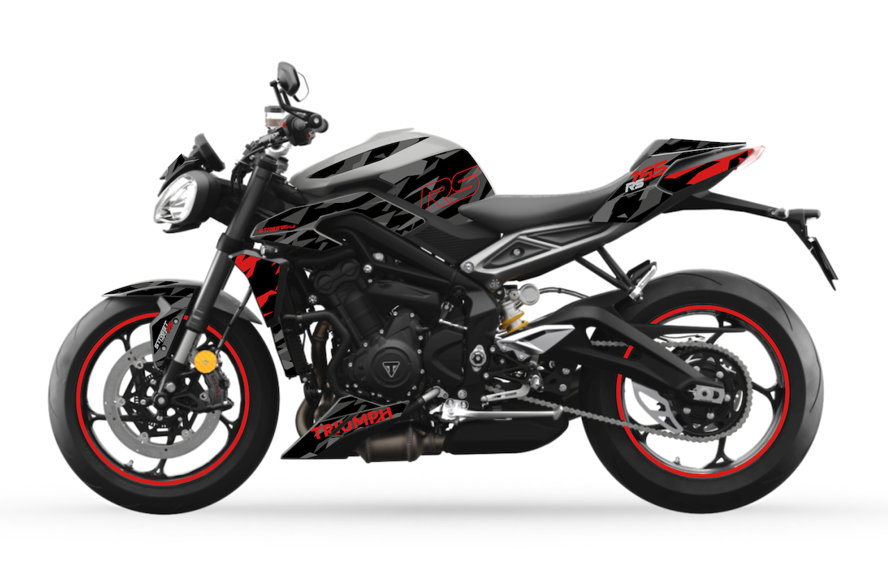TRIUMPH STREET TRIPLE RS (R) 2023 - PIXIE ou CAMOX