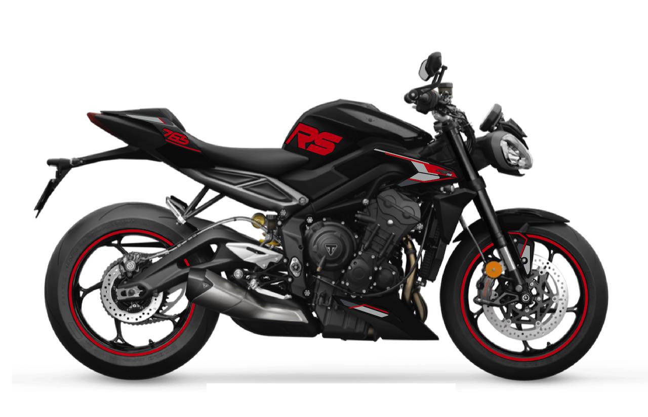 TRIUMPH STREET TRIPLE RS  2024 PHANTOM BLACK ORIGINE