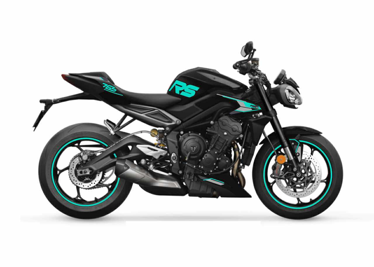 TRIUMPH STREET TRIPLE RS  2024 PHANTOM BLACK ORIGINE