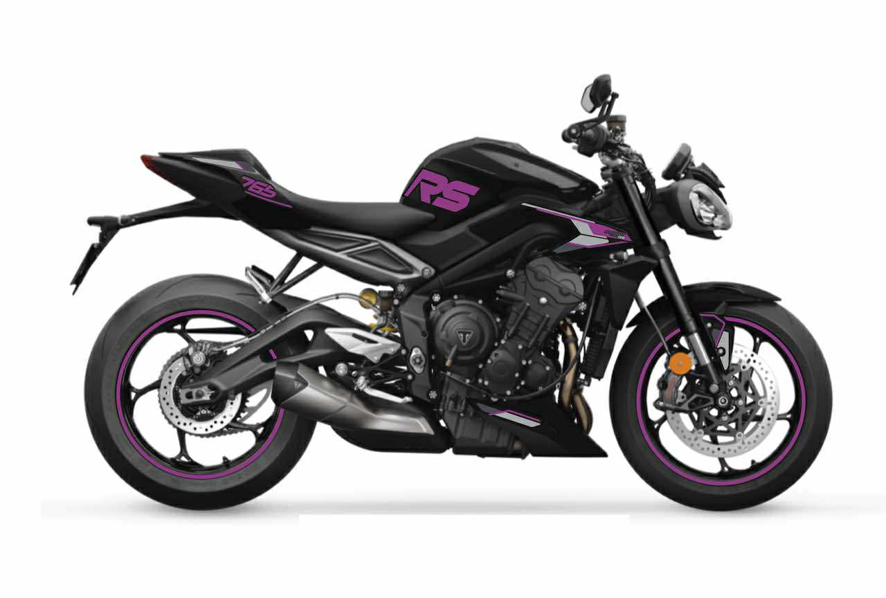 TRIUMPH STREET TRIPLE RS  2024 PHANTOM BLACK ORIGINE