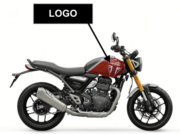 TRIUMPH SPEED 400 (2024+) : LOGO