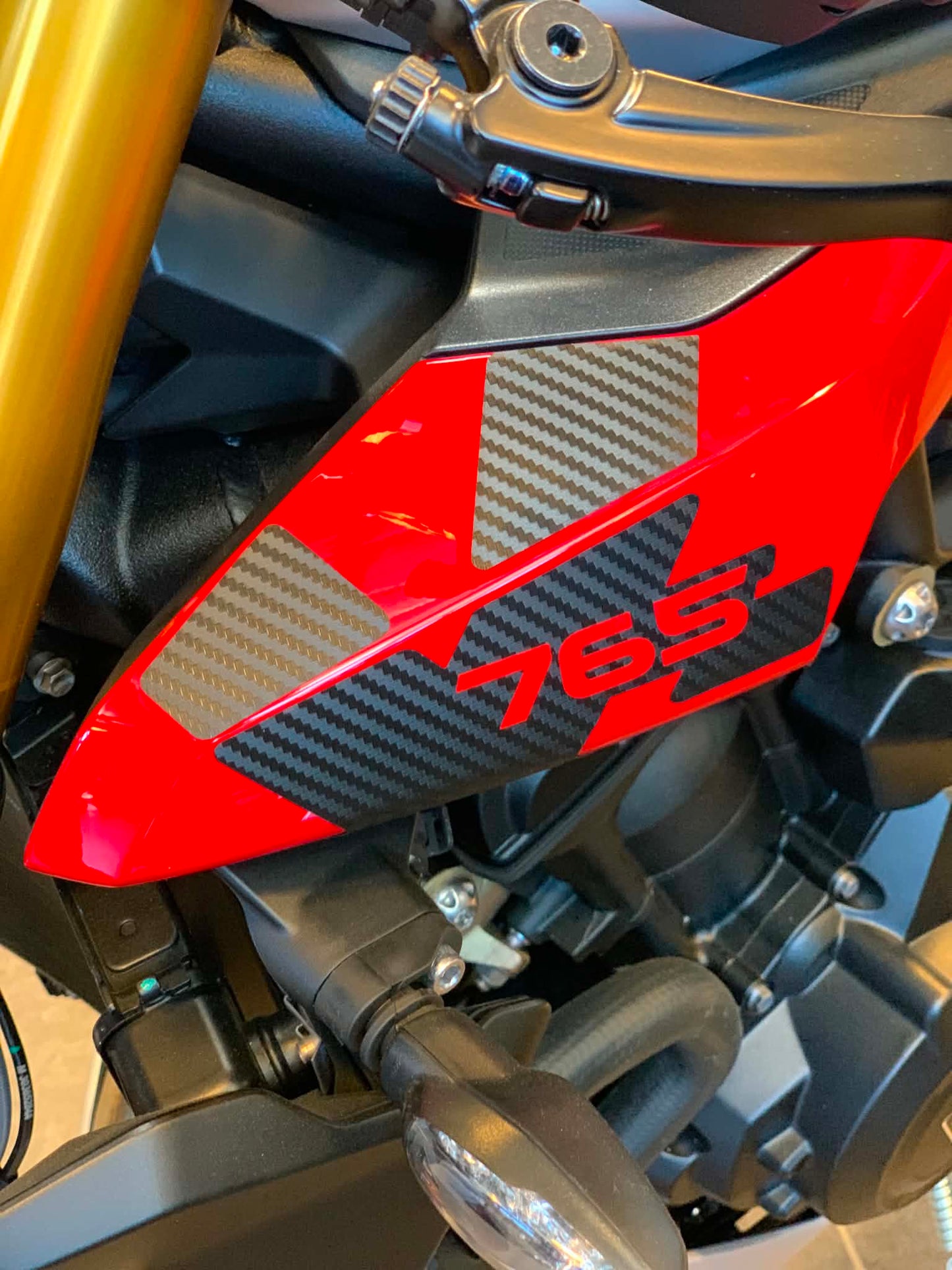 Kit Stickers Recouvrement Triumph Street Triple 765 RX 2025+