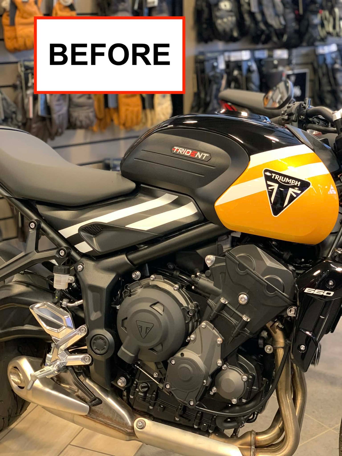 TRIUMPH TRIDENT 660  (2025 uniquement)