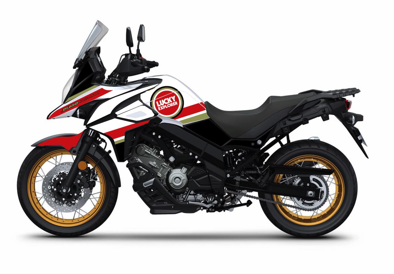 Moto SUZUKI  V-STROM 650 et 650 XT