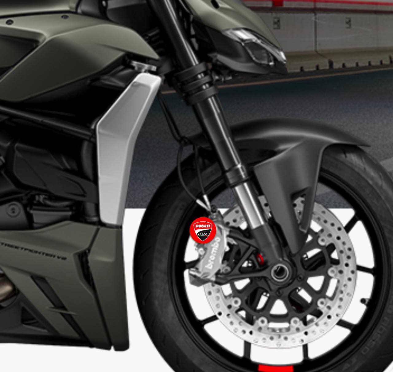 Stickers (x2) pour Catadioptres DUCATI