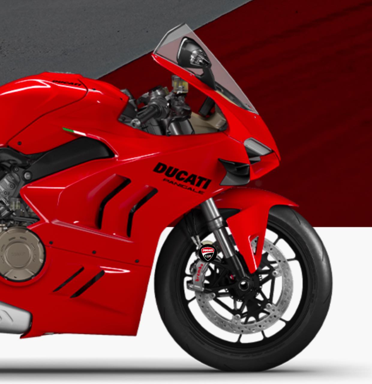 Stickers (x2) pour Catadioptres DUCATI