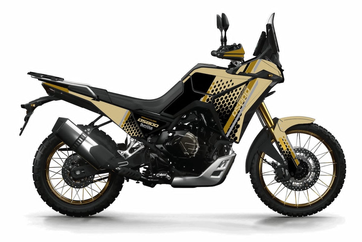 VOGE-DS-800-X-DS800X-RALLY-personnalisation-kit-deco-stickers-burn-out-design-DREAM-WILDER-Sable-Noir