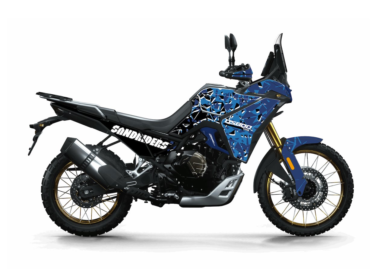 Kit Déco Stickers VOGE DS 800X Rally (2025+) — Burn-Out-Design