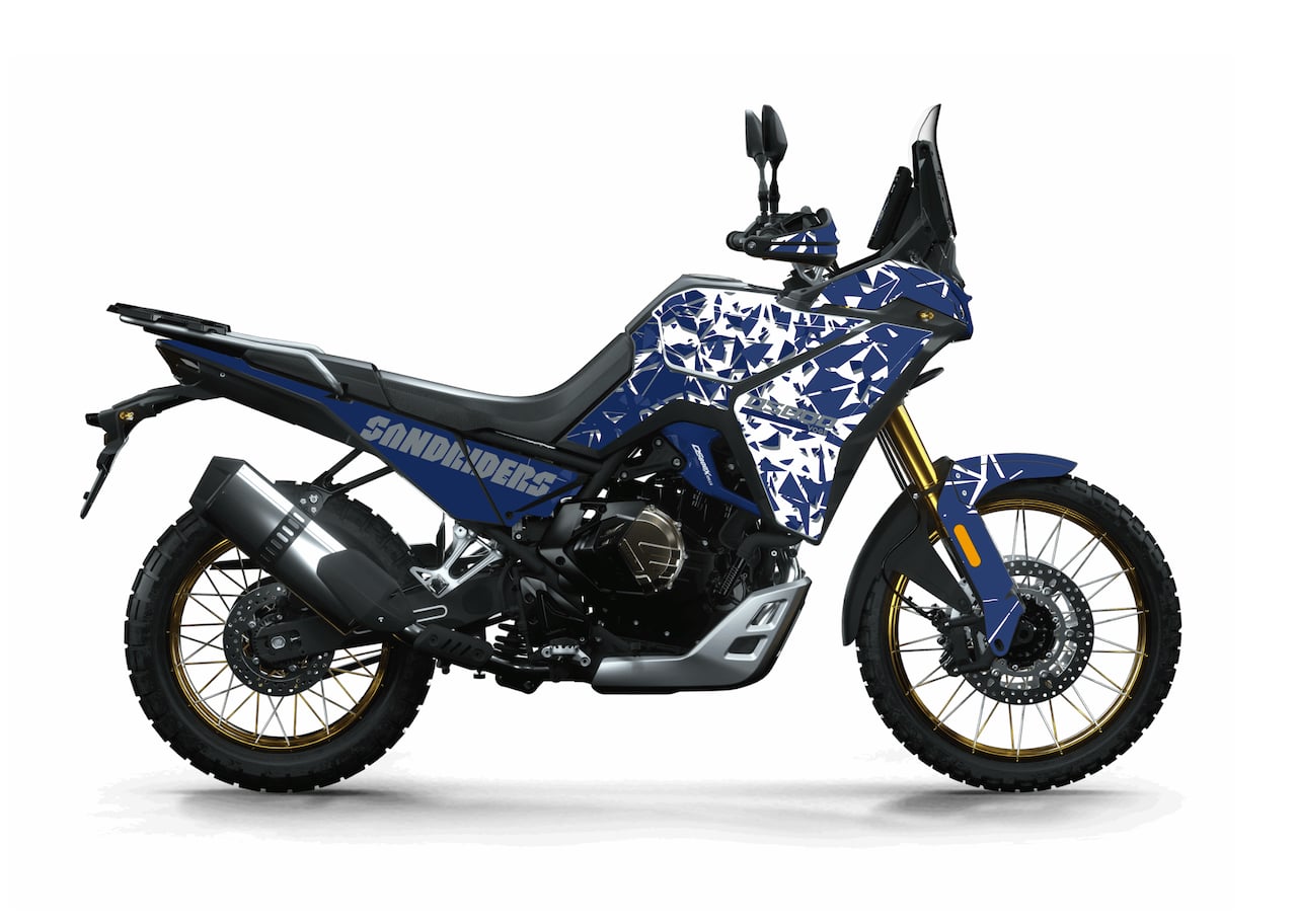 Kit Déco Stickers VOGE DS 800X Rally (2025+) — Burn-Out-Design