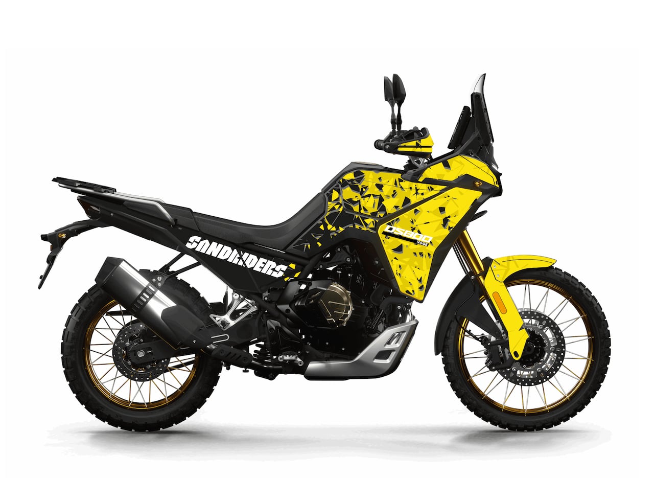 Kit Déco Stickers VOGE DS 800X Rally (2025+) — Burn-Out-Design