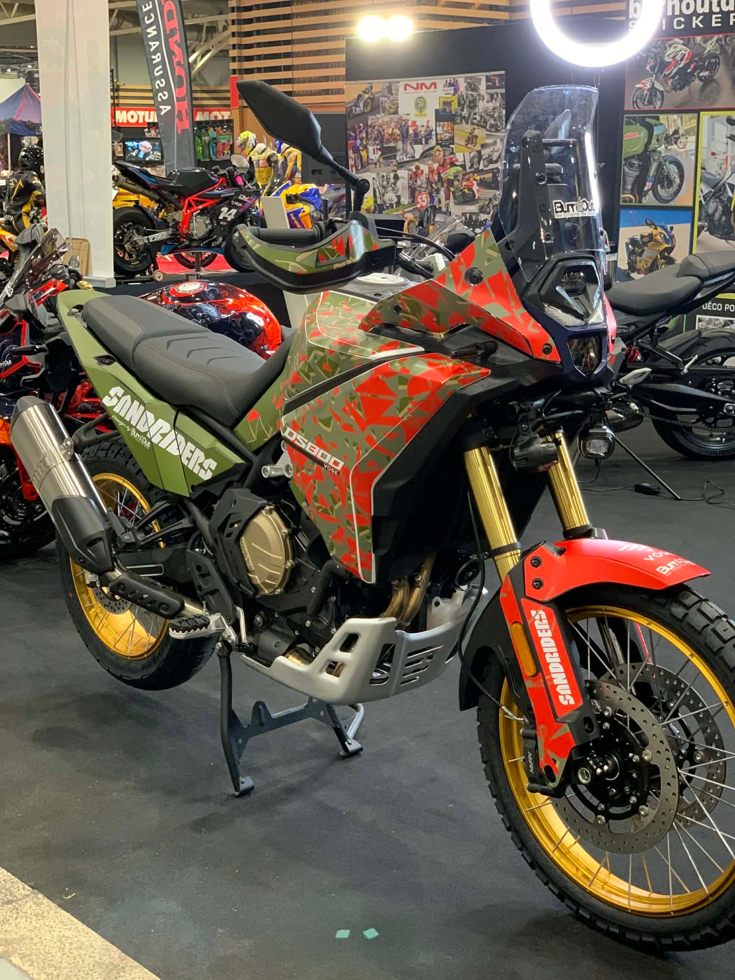 Kit Déco Stickers VOGE DS 800X Rally (2025+) — Burn-Out-Design