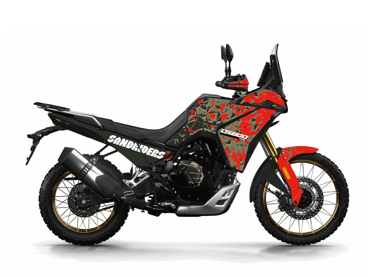 Kit Déco Stickers VOGE DS 800X Rally (2025+) — Burn-Out-Design