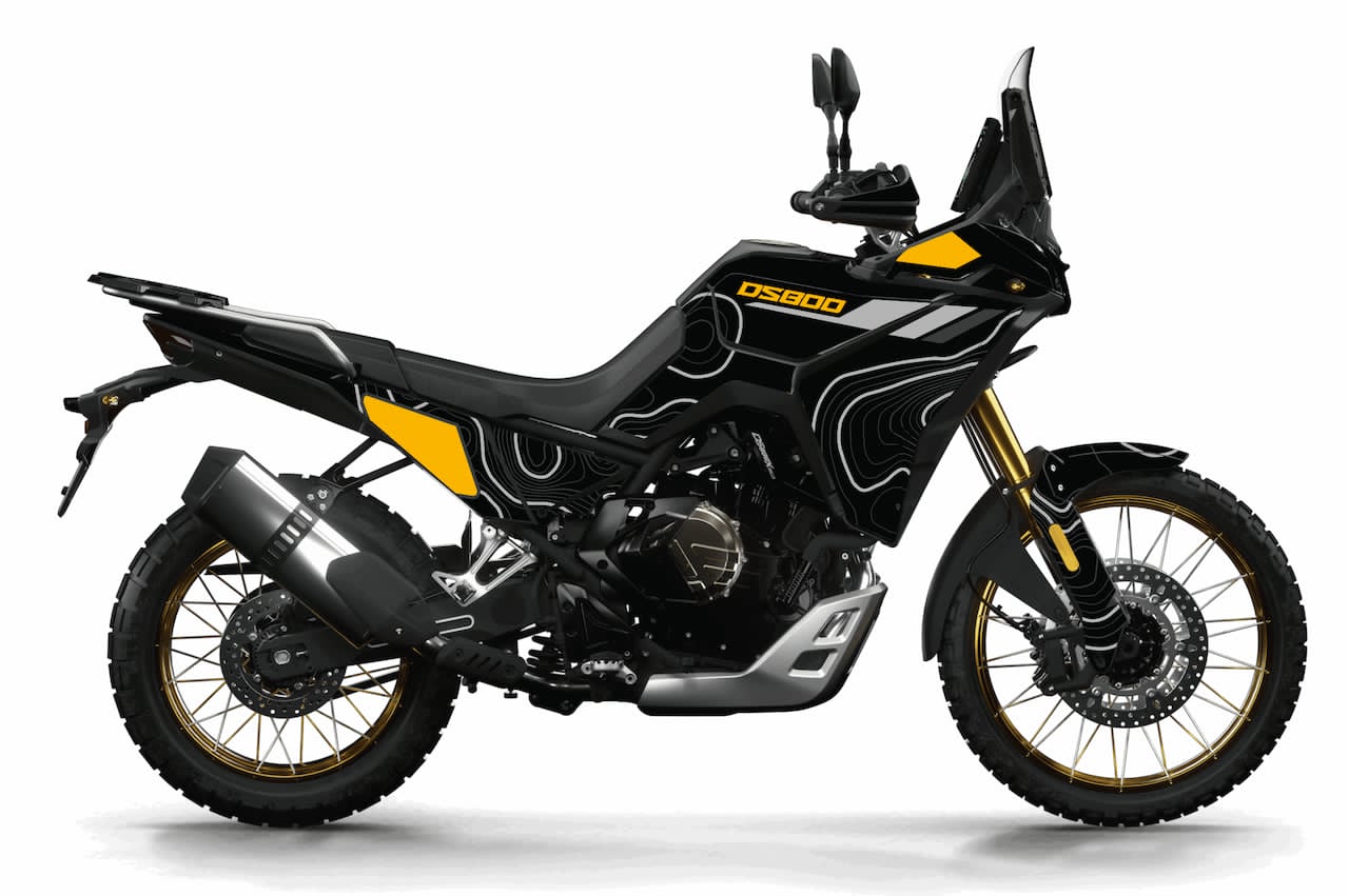 Kit Déco Stickers VOGE DS 800X Rally (2025+) — Burn-Out-Design