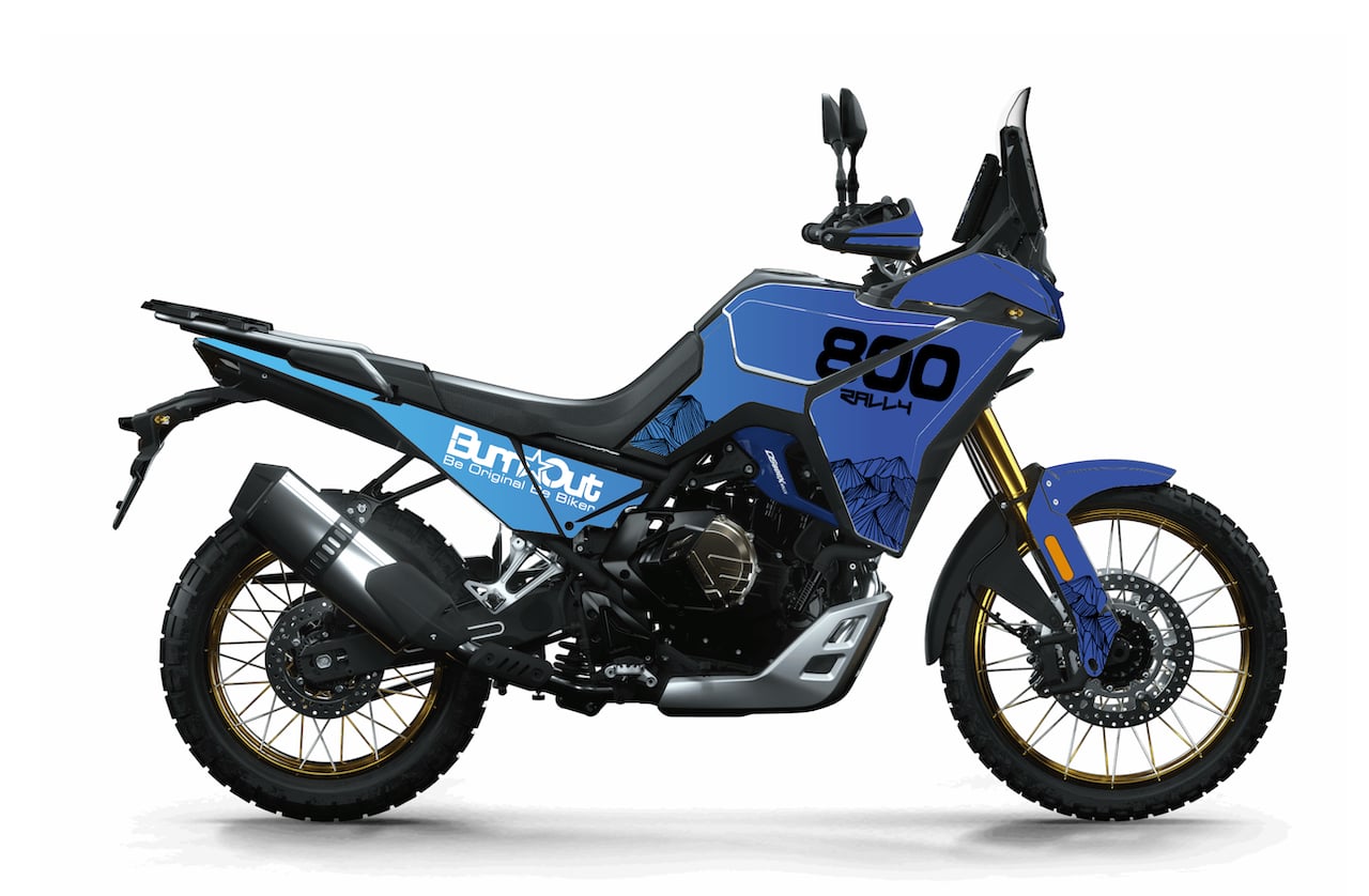 Kit Déco Stickers VOGE DS 800X Rally (2025+) — Burn-Out-Design