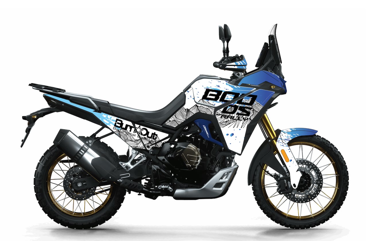 Kit Déco Stickers VOGE DS 800X Rally (2025+) — Burn-Out-Design