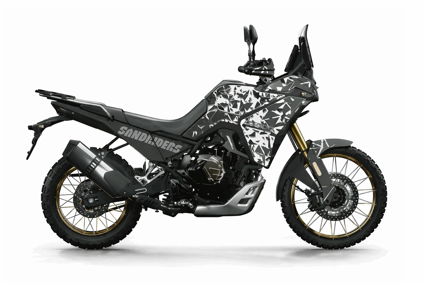 Kit Déco Stickers VOGE DS 800X Rally (2025+) — Burn-Out-Design