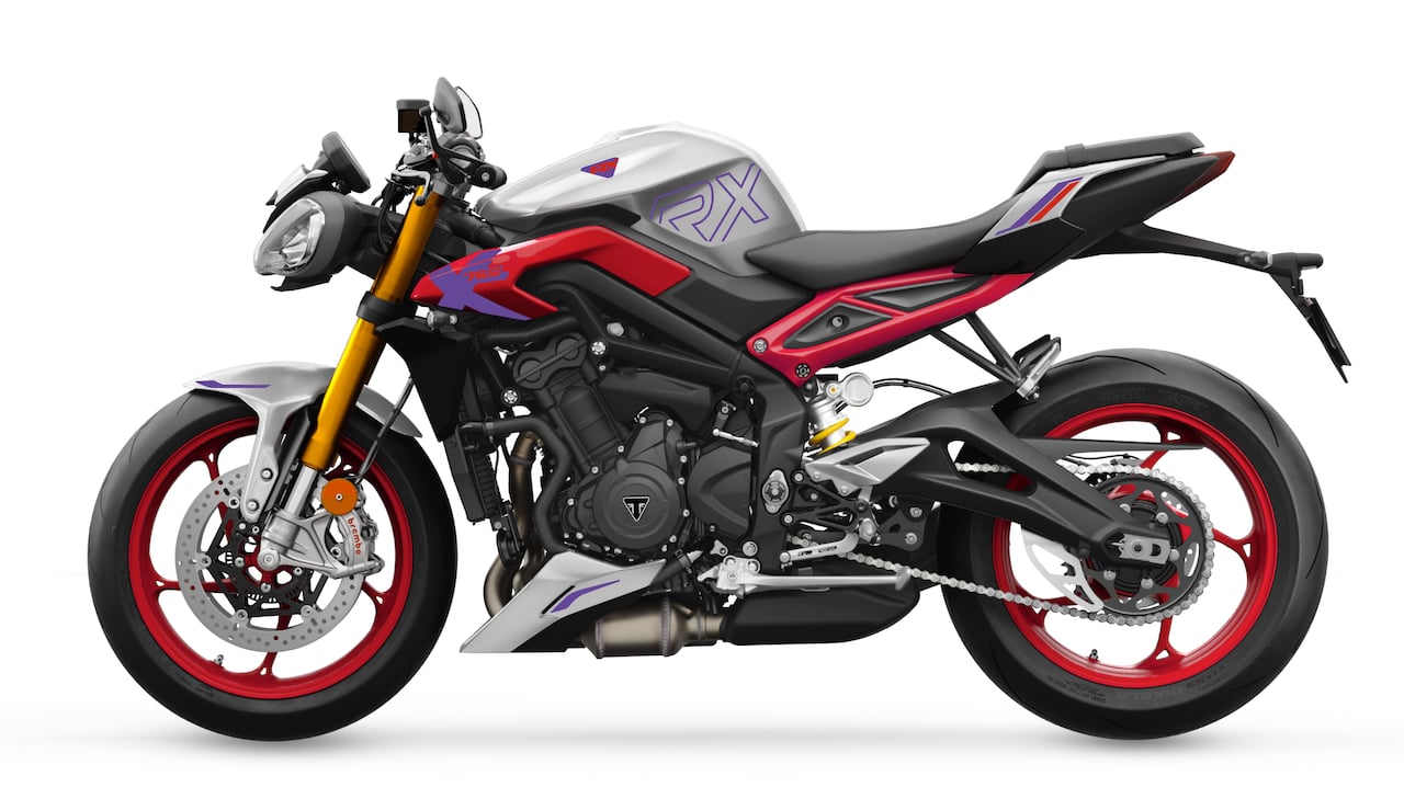 Kit Stickers Recouvrement Triumph Street Triple 765 RX 2025+