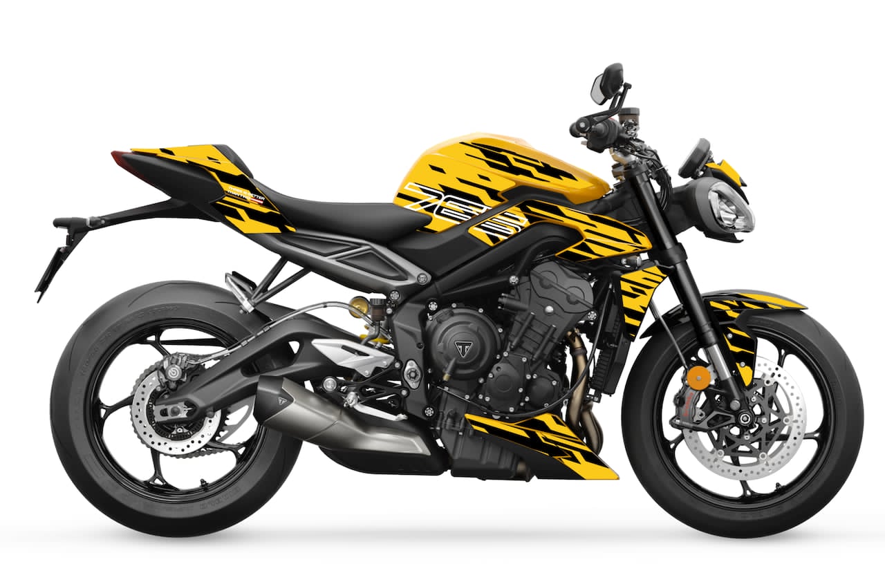 STREET TRIPLE (2020 - 2022) STICKERS FULL