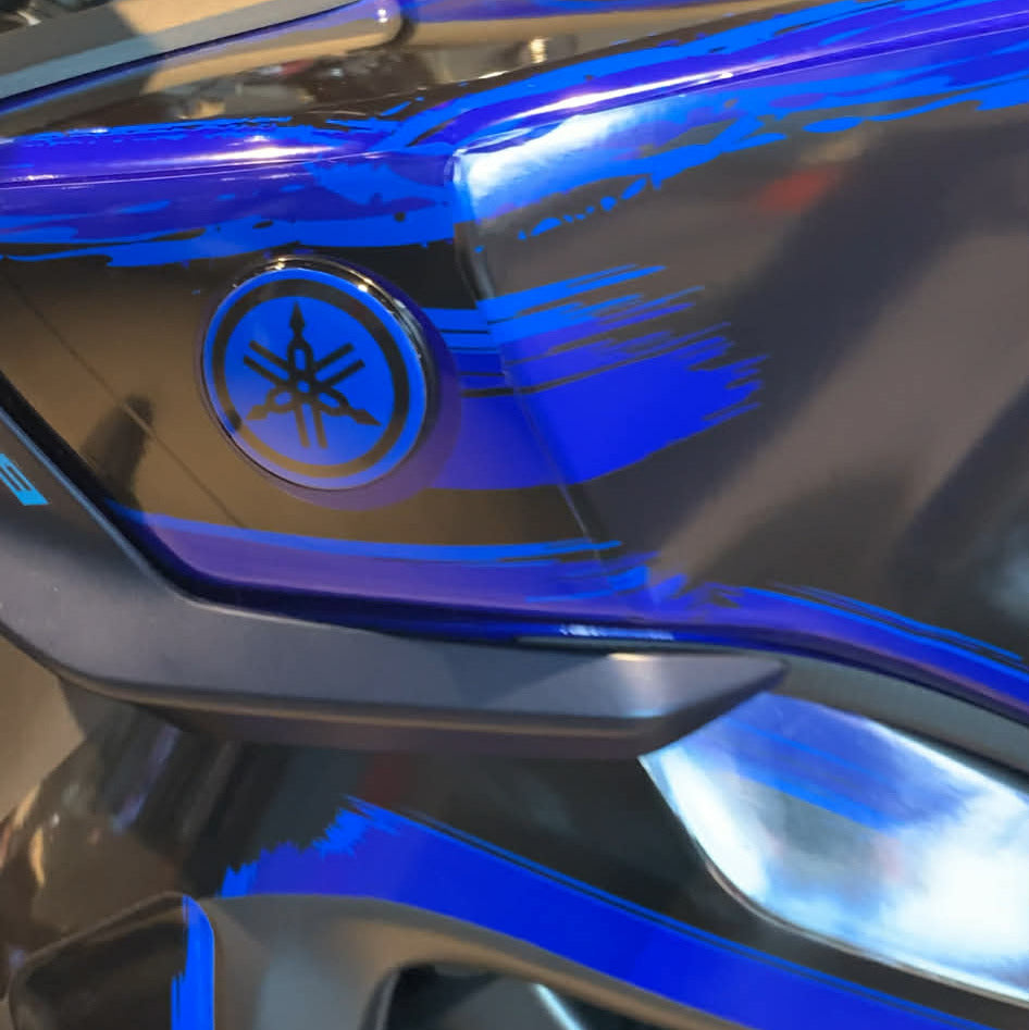 Logos YAMAHA recouvrement