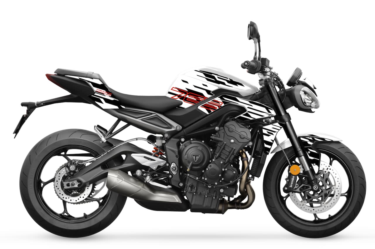 STREET TRIPLE (2020 - 2022) STICKERS FULL