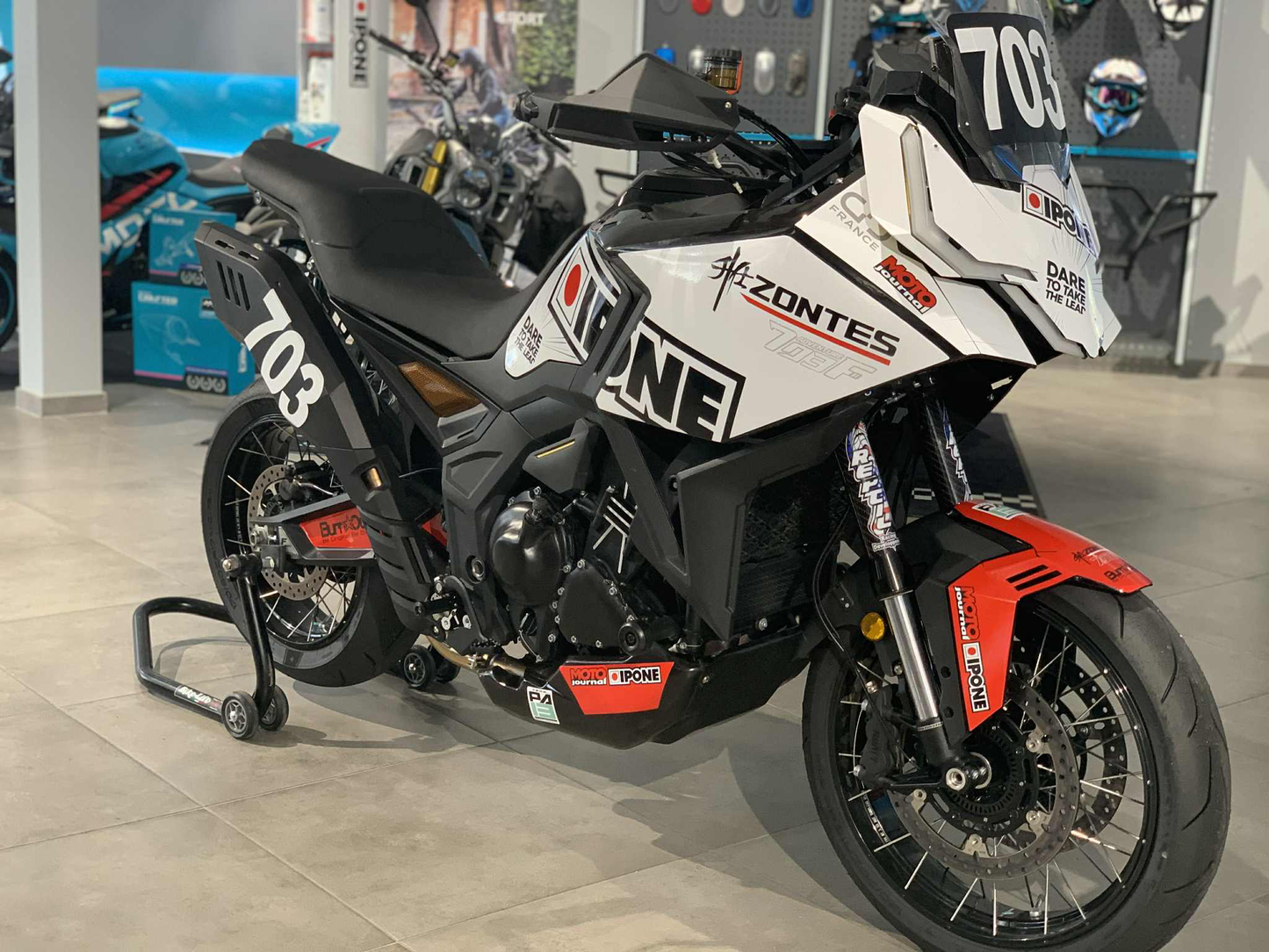 Kit Déco Stickers Zontes Trail 703F (2024+) — Burn-Out-Design