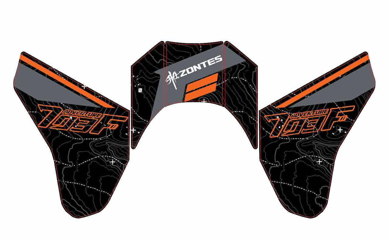 TRAIL 703F (2024+) PAD de réservoir