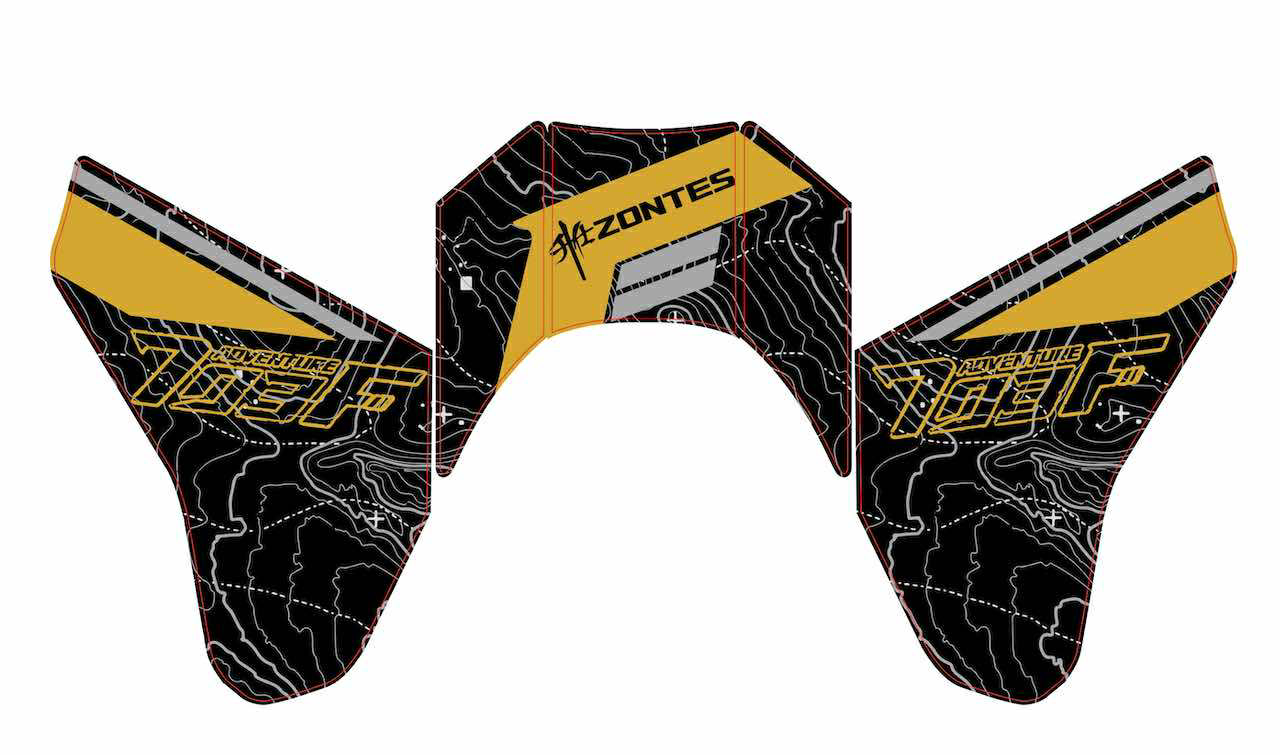 TRAIL 703F (2024+) PAD de réservoir