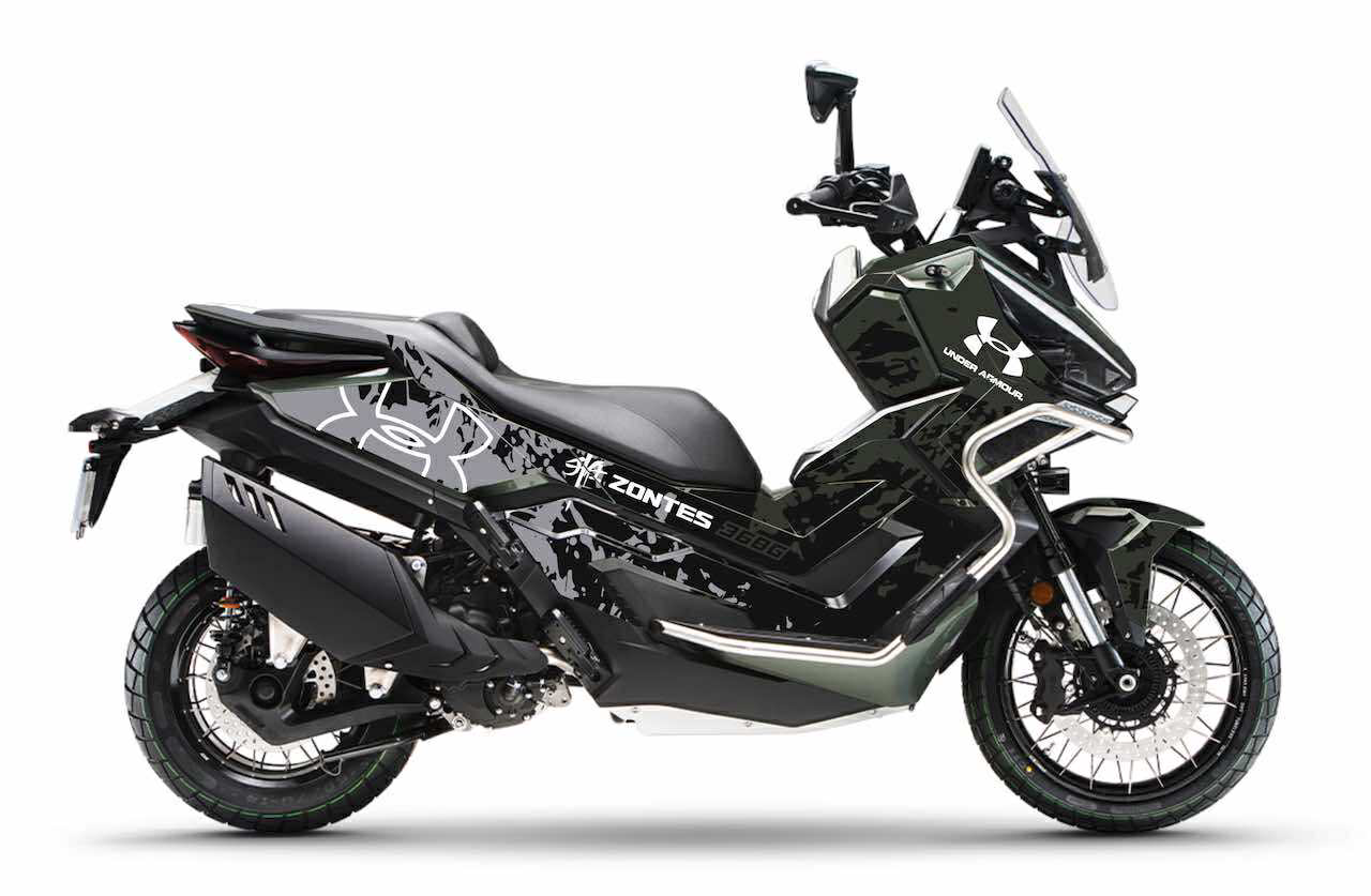 scooter 368G 552G zontes under armour burnoutdesign.com