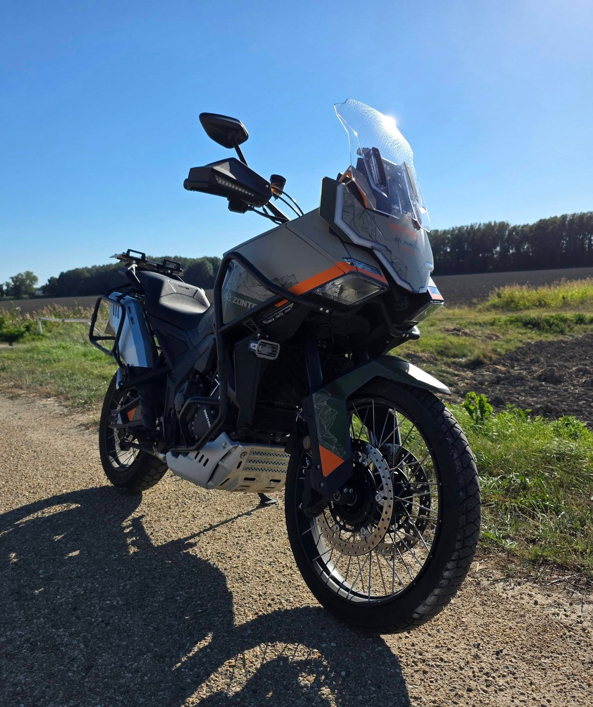 Kit Déco Stickers Zontes Trail 703F (2024+) — TOURING & ADVENTURE