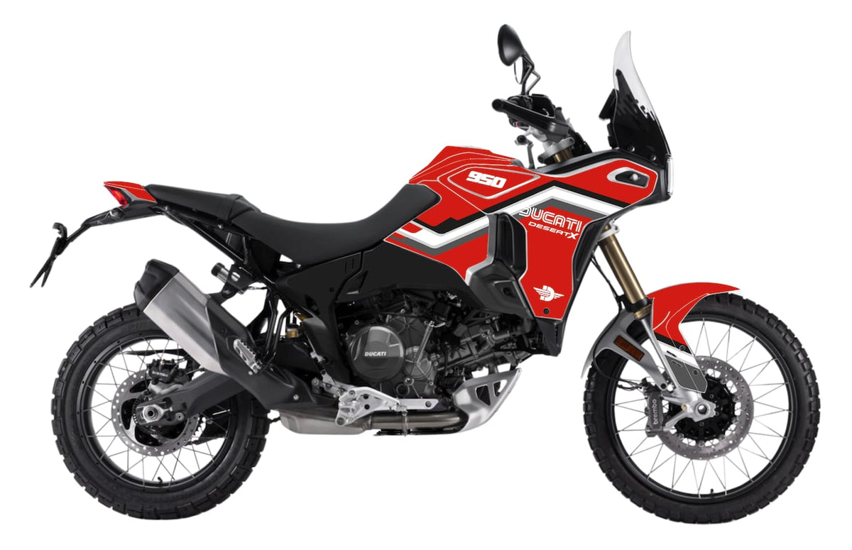 Kit déco Ducati Desert X 2026+ V2 – Full Cover mat