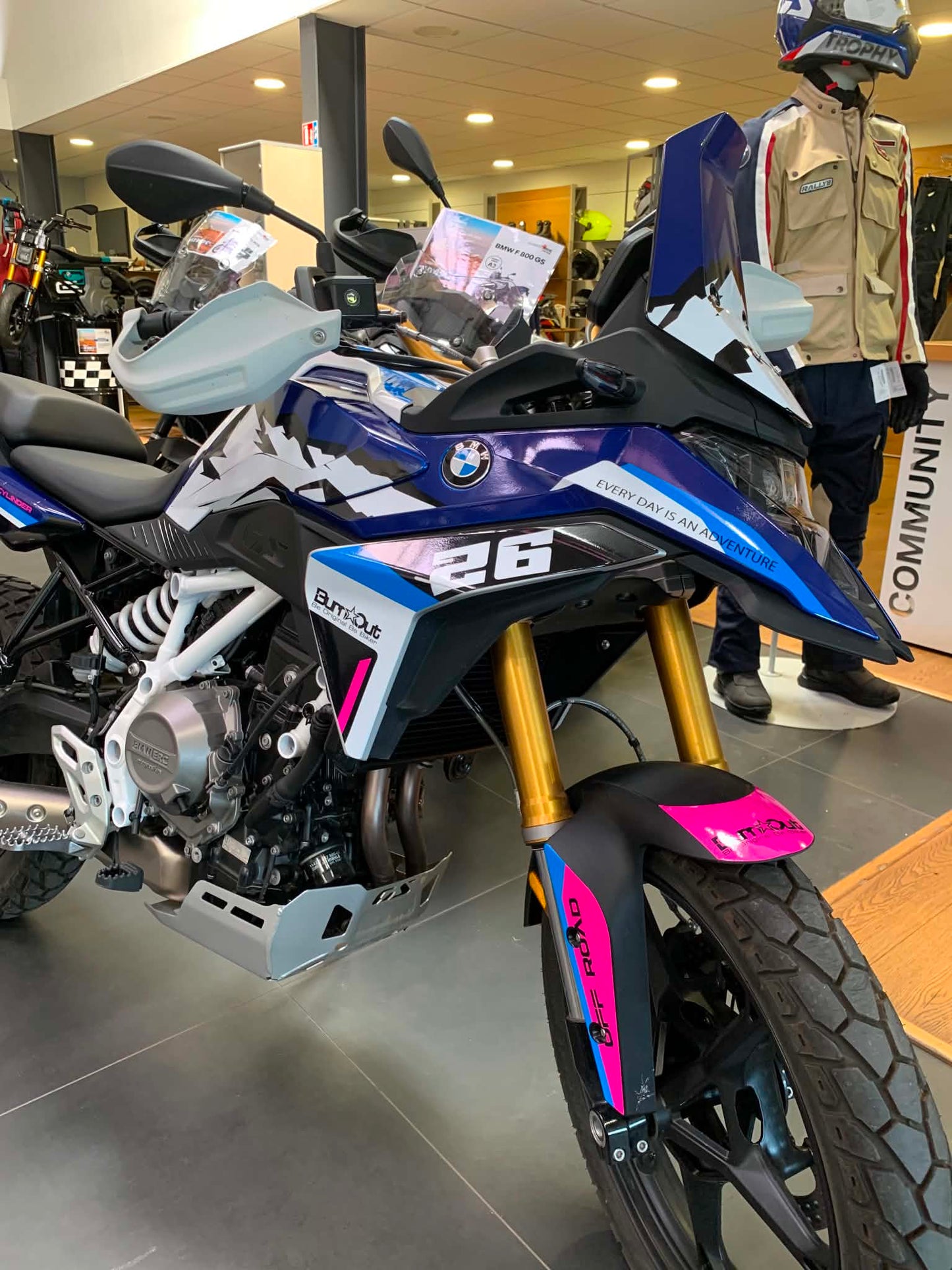 Kit Déco BMW F 450 GS (2026+) – Stickers Moto Personnalisés
