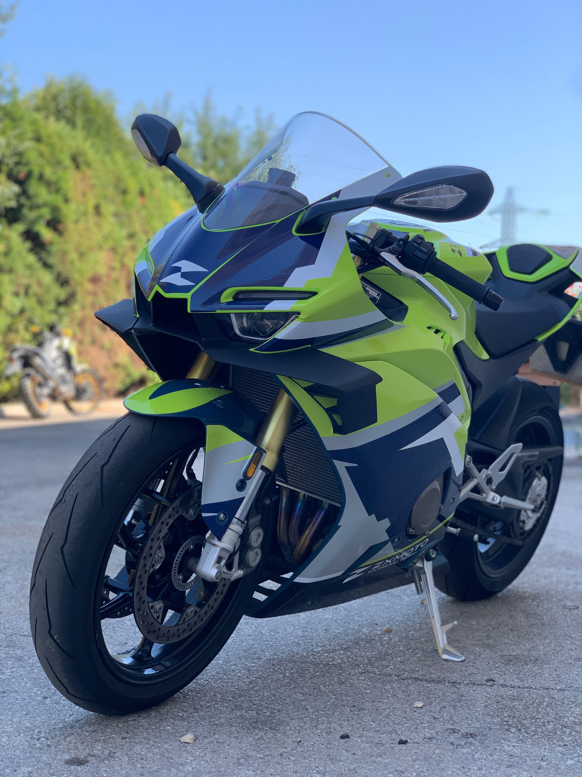 Kit Déco ZXMOTO 500RR 2025 + — Stickers Full Cover | Burn-Out-Design